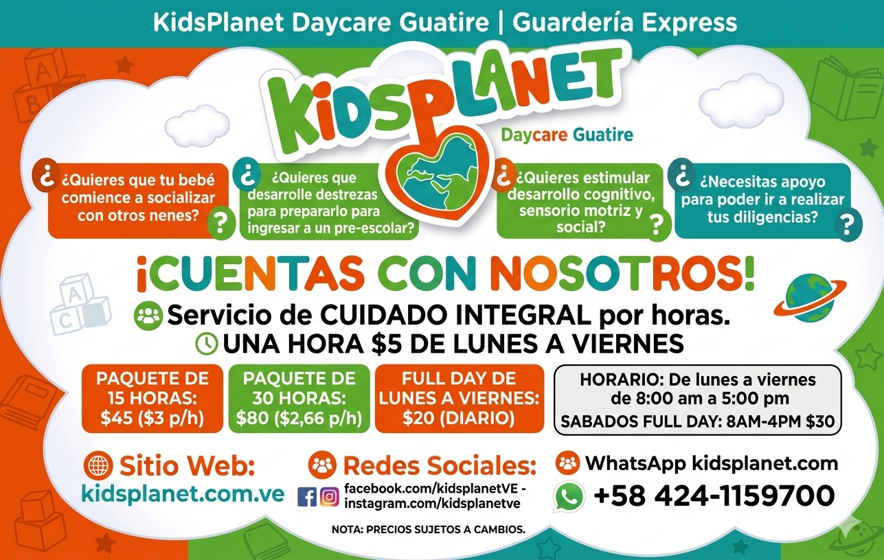 Daycare Guatire | Guardería Express